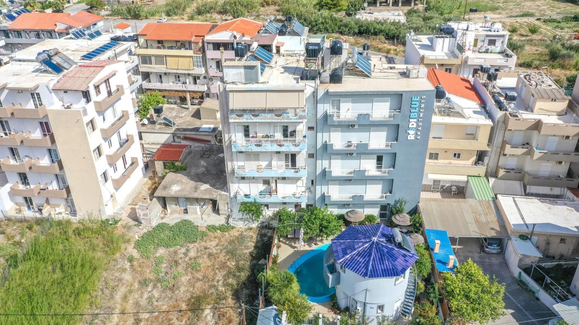Rodi Blue Apartments Amoudara  Ngoại thất bức ảnh